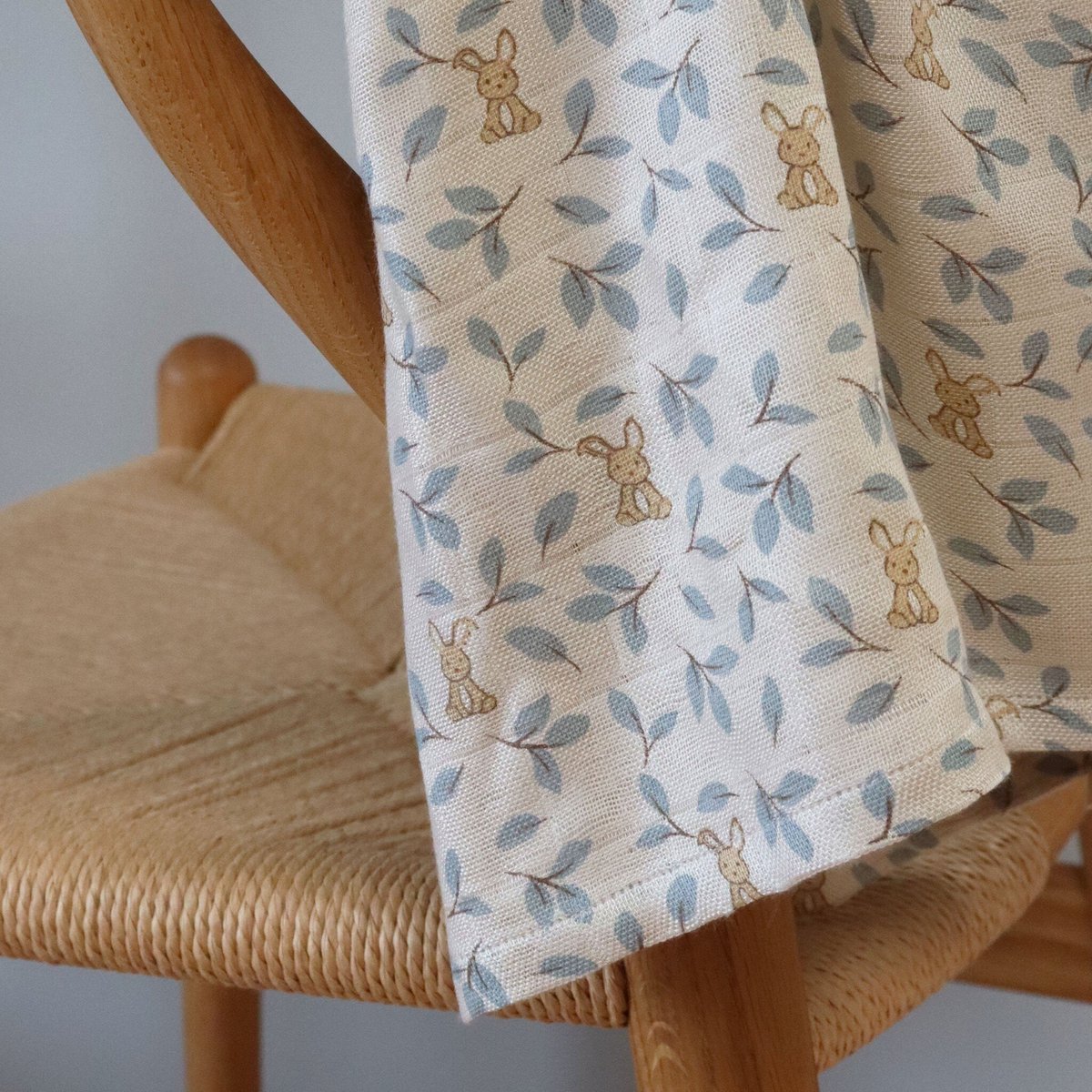 Bamboo muslin swaddle hydrofiele doeken 2 stuks