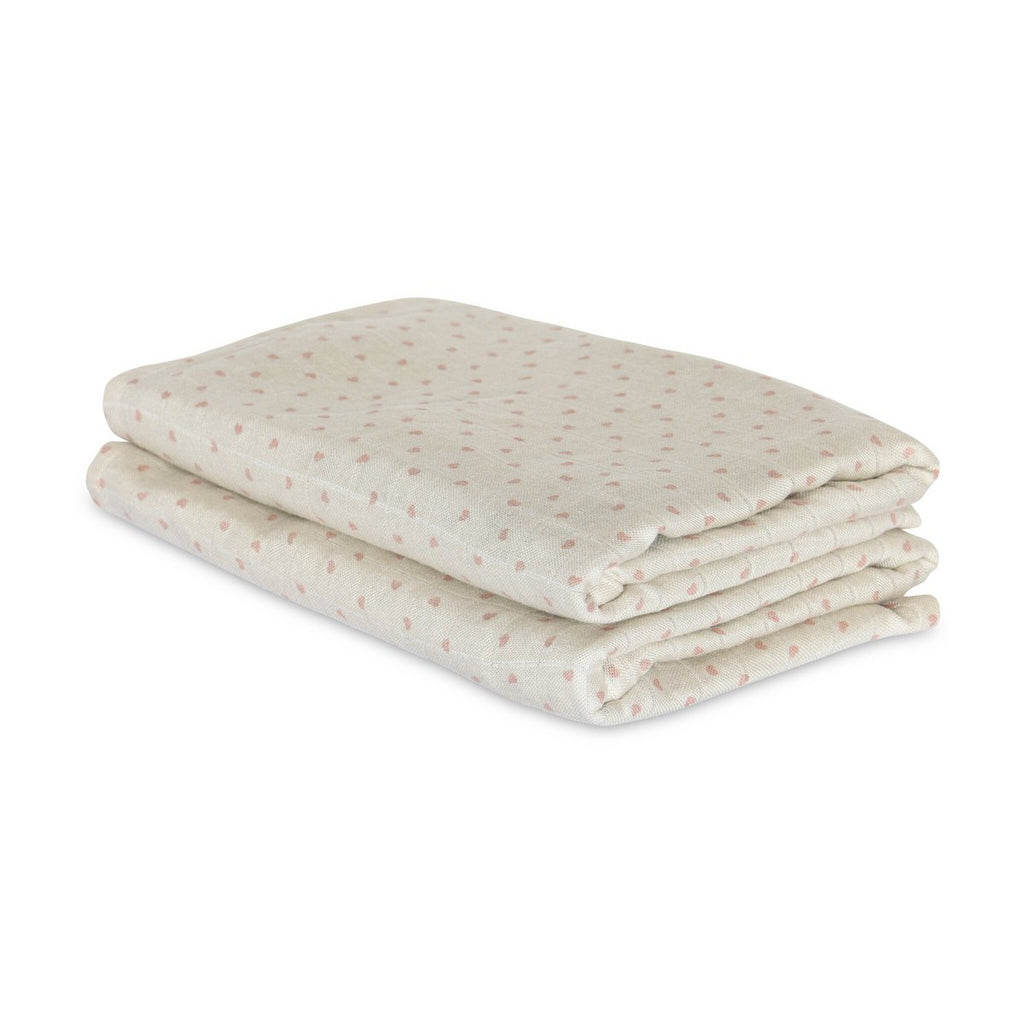 Bamboo muslin hydrofiele doeken 2 stuks
