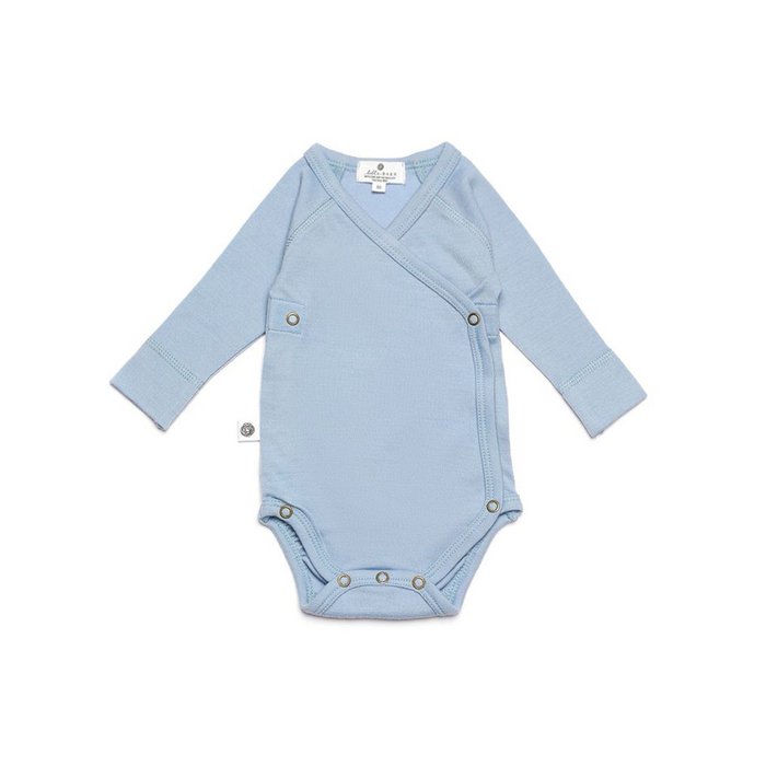 Overslagromper - Merinowol - Blue Fog