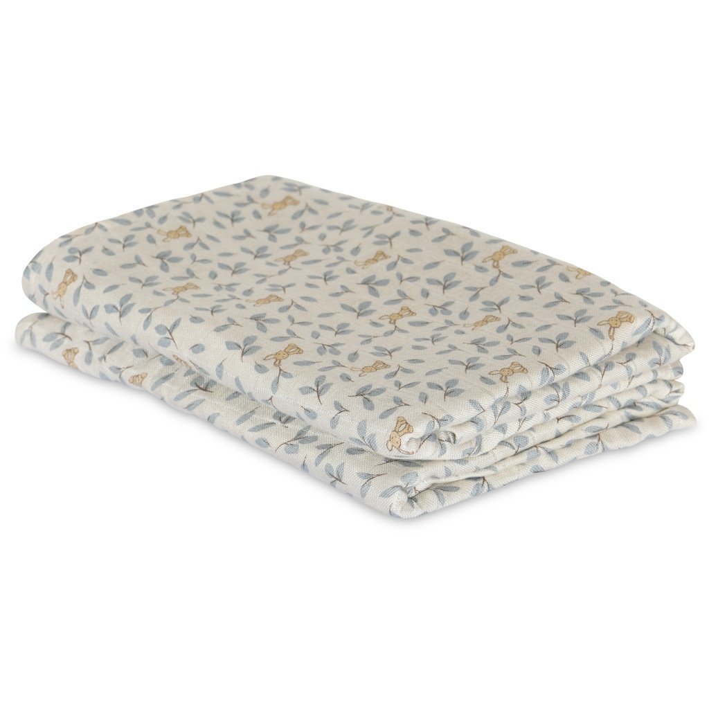 Bamboo muslin hydrofiele doeken 2 stuks