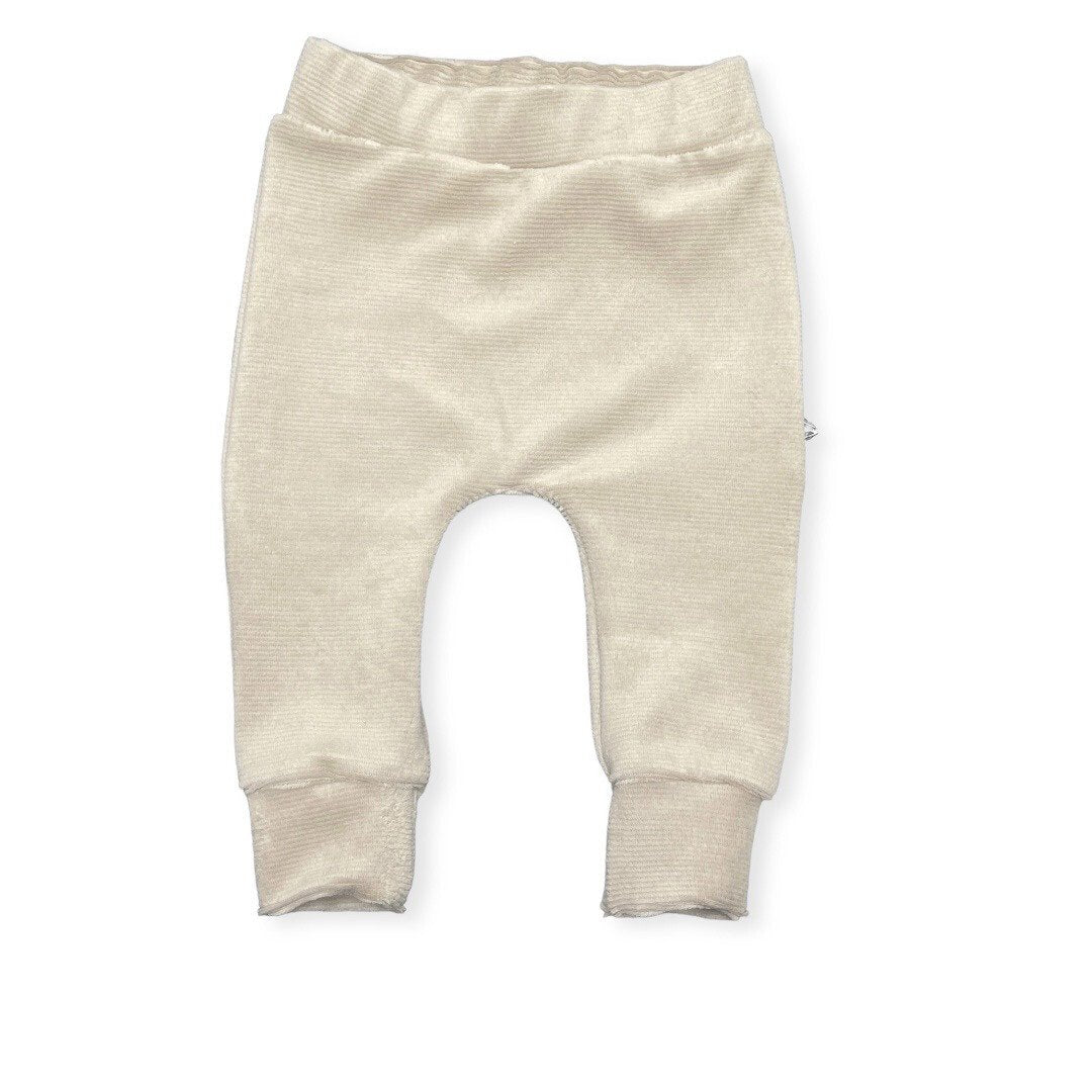 Newborn jogger van fijne corduroy