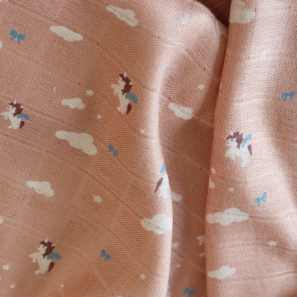 Bamboo muslin swaddle hydrofiele doeken 2 stuks