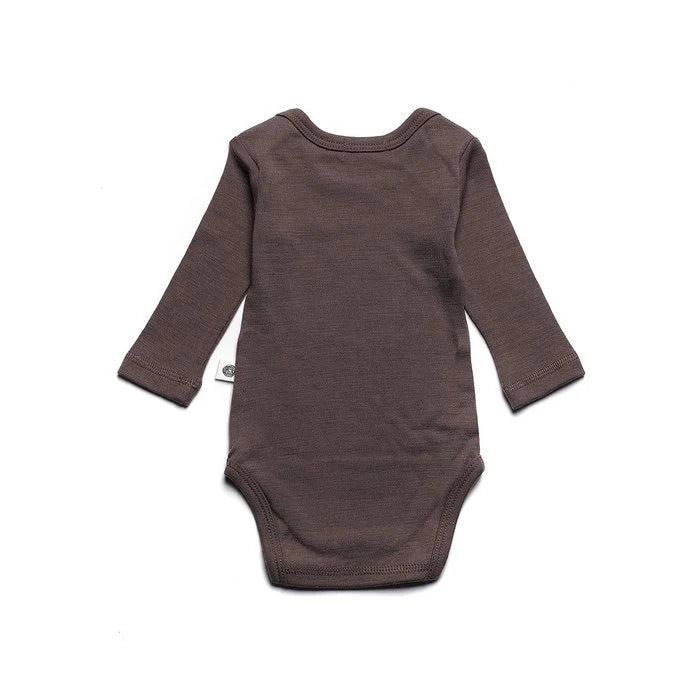 Romper - Merinowol - Peppercorn