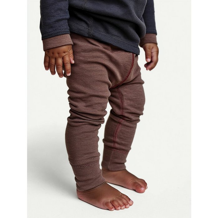 Kinderbroek - Merinowol - Peppercorn