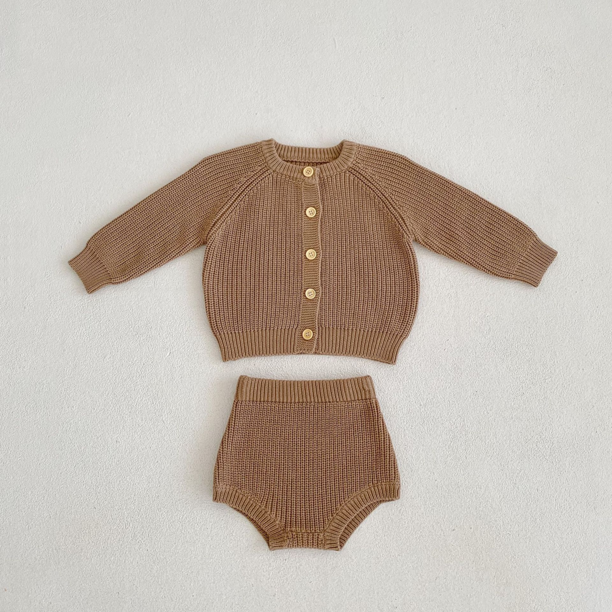 Gebreide babyset