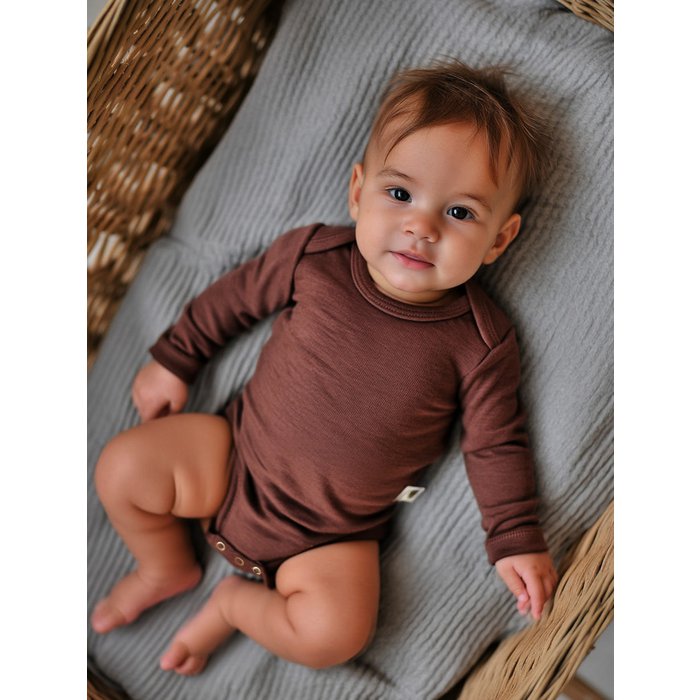 Romper - Merinowol - Cinnamon