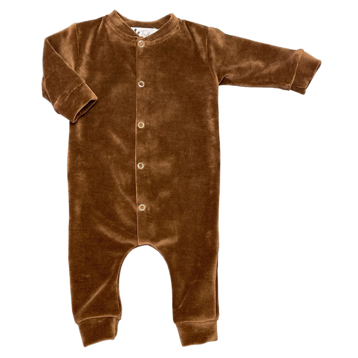 Boxpakje velours bruin