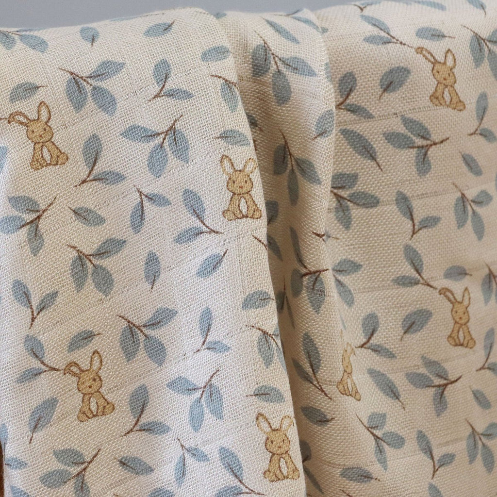 Bamboo muslin swaddle hydrofiele doeken 2 stuks