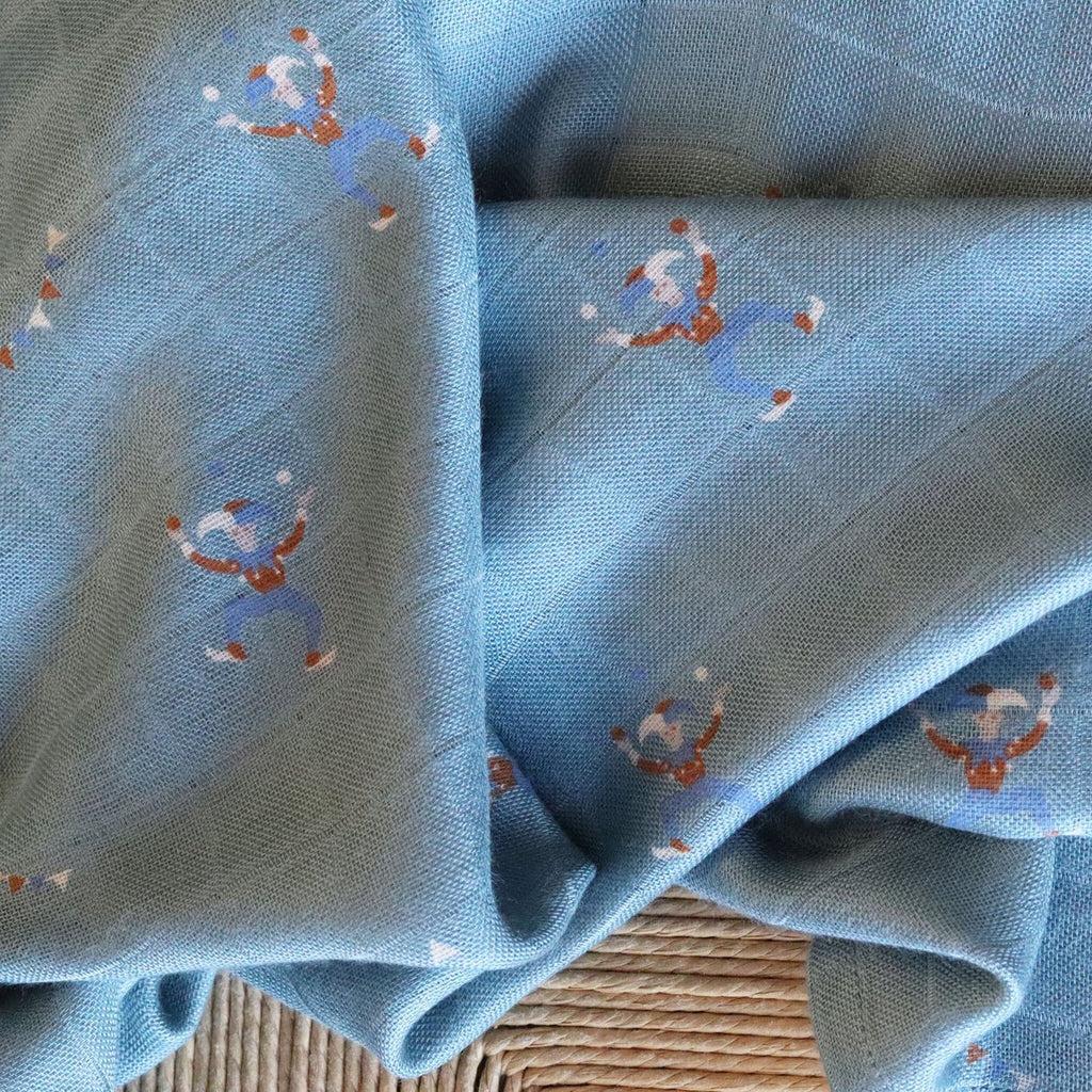 Bamboo muslin swaddle hydrofiele doeken 2 stuks