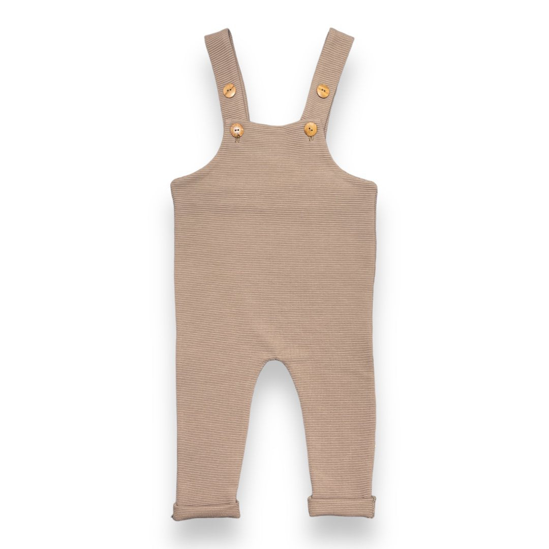 Tuinbroek rib taupe