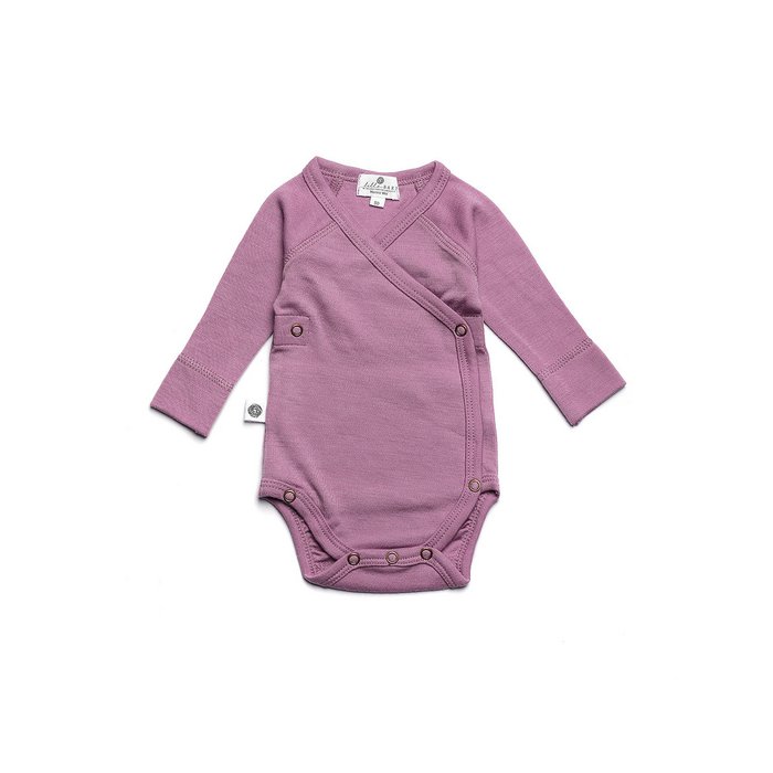 Overslagromper - Merinowol - Lavender Mist