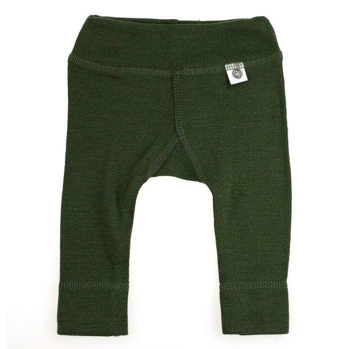 Kinderbroek - Merinowol - Rifle Green