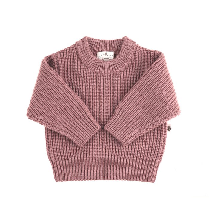 Gebreide Trui Baby - Merinowol - Haze