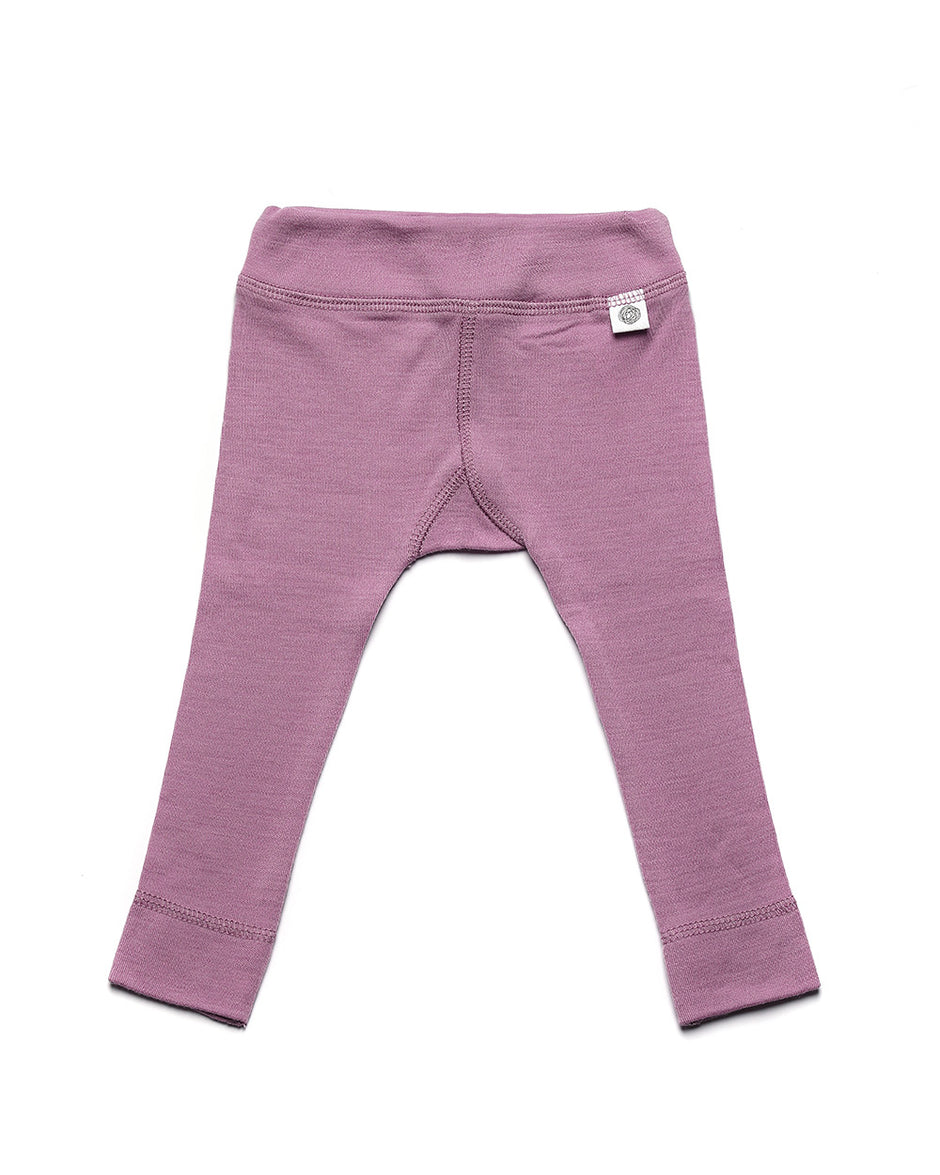 Kinderbroek - Merinowol - Lavender Mist