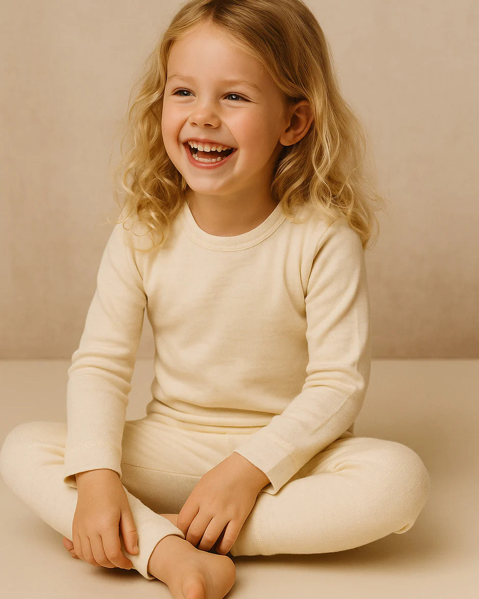 Kindertrui - Merinowol - Naturel