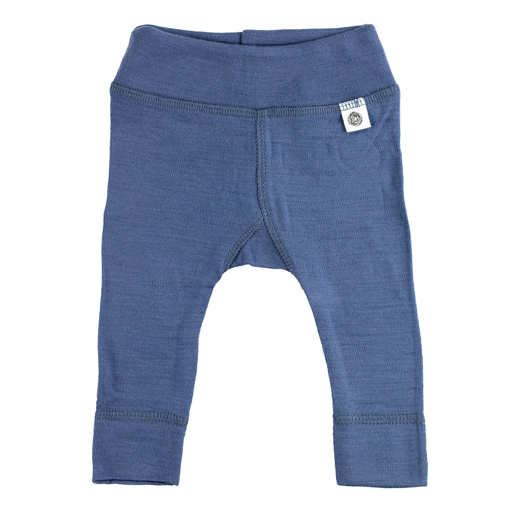Kinderbroek - Merinowol - Vintage Indigo